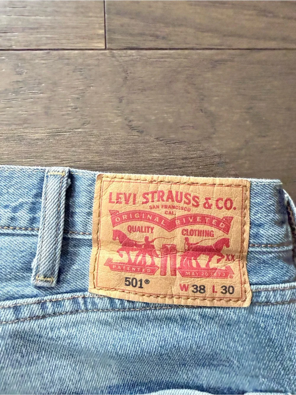 Levi's Light Blue Men’s Straight Jeans